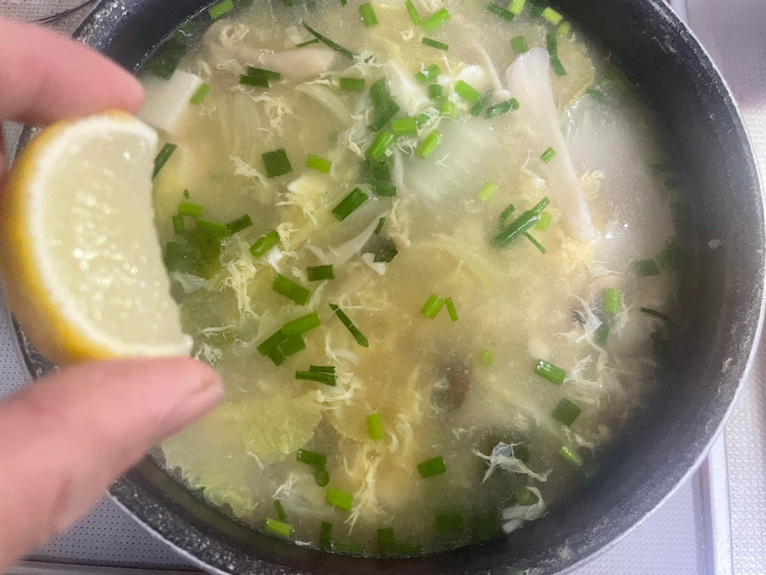 色々な料理にsugimotofarmレモンが大活躍なんです！！～お吸い物編～